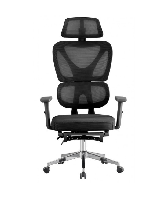 Sillón ergonómico alto, con respaldo de malla, DURBUY