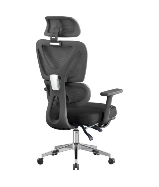 Sillón ergonómico alto, con respaldo de malla, DURBUY