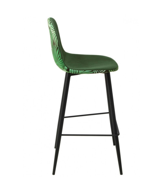 Taburete tapizado en velvet, HORUS NEW