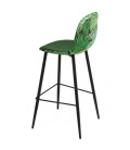 Taburete tapizado en velvet, HORUS NEW