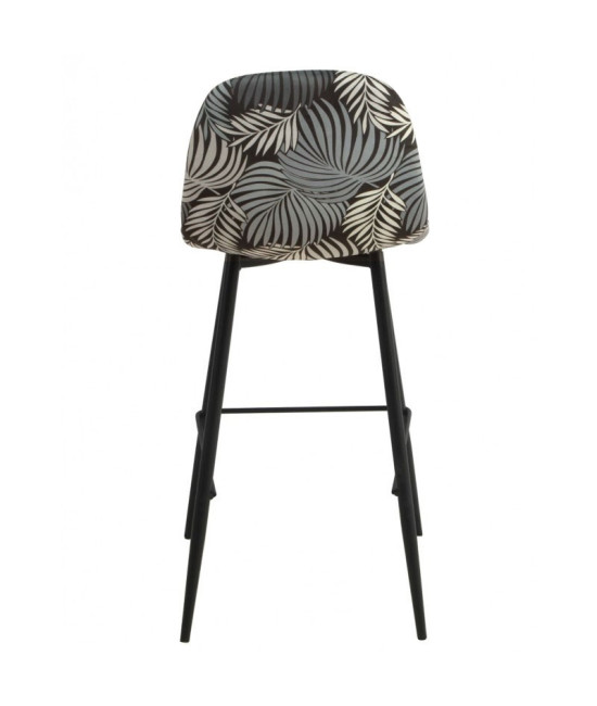 Taburete tapizado en velvet, HORUS NEW