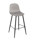 Taburete tapizado en velvet, HORUS NEW