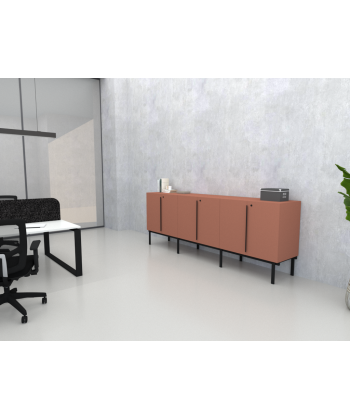 ARMÁRIO BAIXO DE ESCRITÓRIO COM PORTAS NEW 70x90x45cm 2