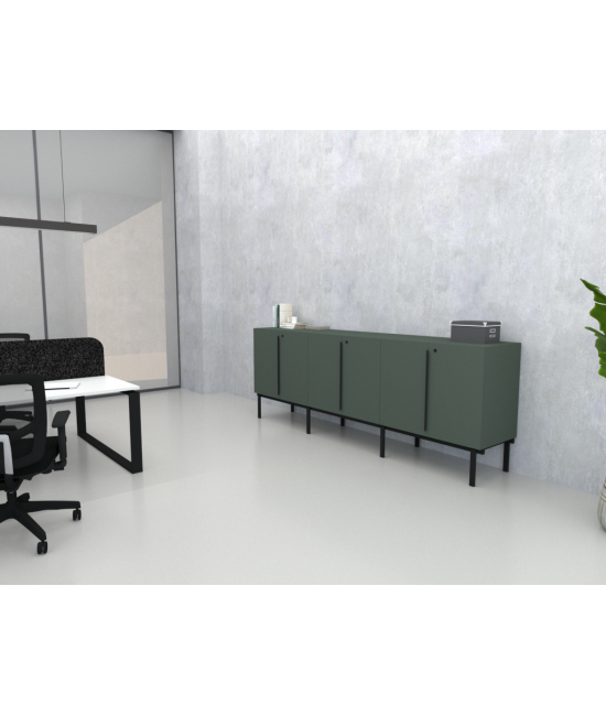ARMARIO DE OFICINA CON PUERTAS NEW 70x90x45cm