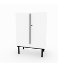 ARMARIO MEDIO DE OFICINA CON PUERTAS NEW 103x90x45cm