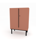 ARMARIO MEDIO DE OFICINA CON PUERTAS NEW 103x90x45cm