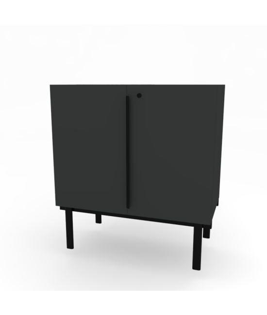ARMÁRIO BAIXO DE ESCRITÓRIO COM PORTAS NEW 70x90x45cm