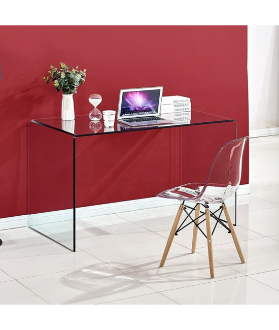 Mesa de cristal FRIBURGO 120x60 cms