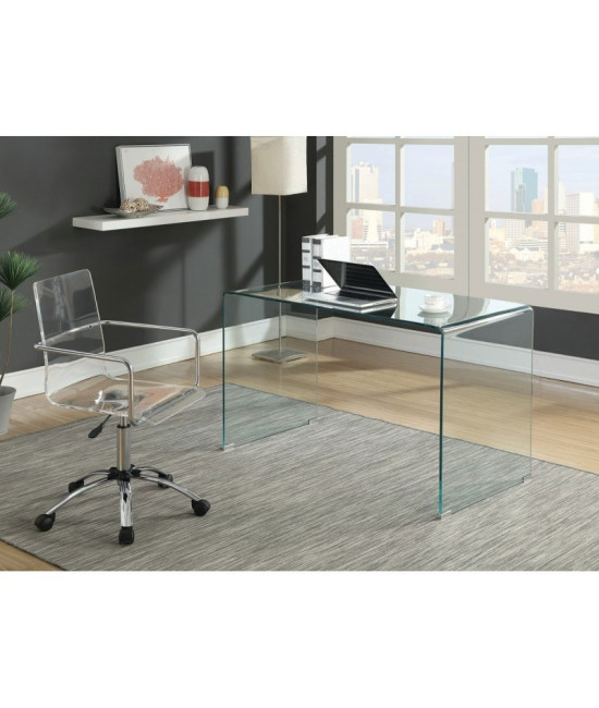 Mesa de cristal FRIBURGO 120x60 cms