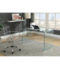 Mesa de cristal FRIBURGO 120x60 cms