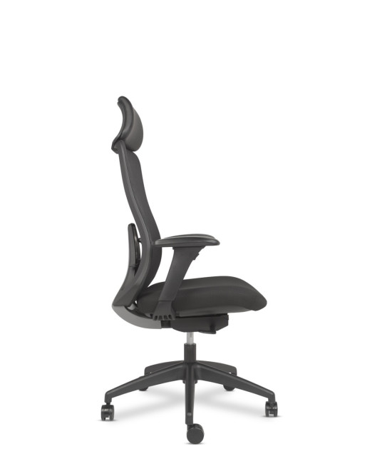 Silla operativa FEDO BLACK CABEZAL