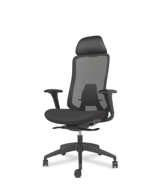 Silla operativa FEDO BLACK CABEZAL