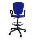 【Taburete de trabajo con brazos UDINE TABURETE】Compra Mejor Precio
