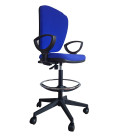 【Taburete de trabajo con brazos UDINE TABURETE】Compra Mejor Precio
