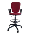 【Taburete de trabajo con brazos UDINE TABURETE】Compra Mejor Precio