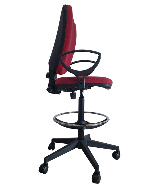 【Taburete de trabajo con brazos UDINE TABURETE】Compra Mejor Precio
