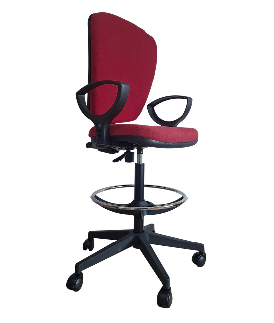 【Taburete de trabajo con brazos UDINE TABURETE】Compra Mejor Precio