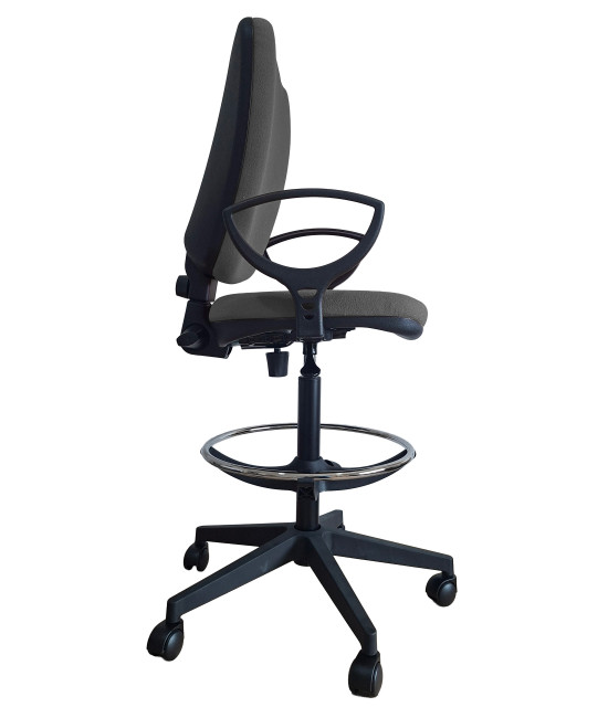 【Taburete de trabajo con brazos UDINE TABURETE】Compra Mejor Precio