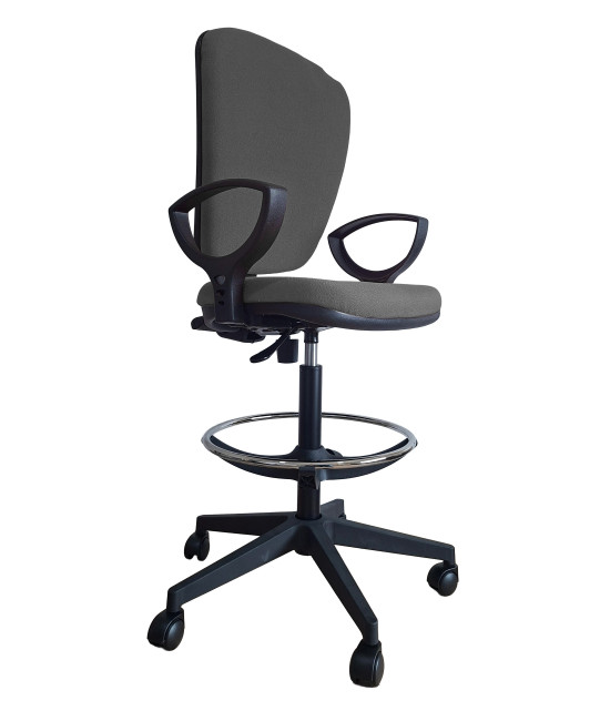 【Taburete de trabajo con brazos UDINE TABURETE】Compra Mejor Precio