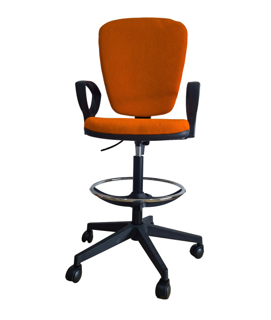【Taburete de trabajo con brazos UDINE TABURETE】Compra Mejor Precio
