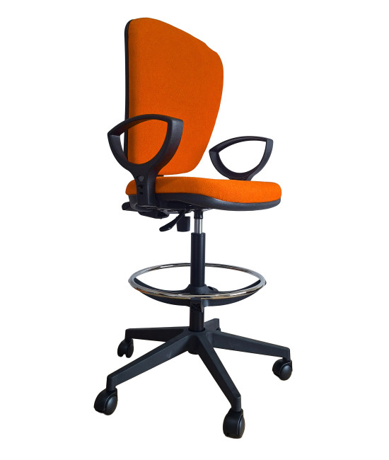 【Taburete de trabajo con brazos UDINE TABURETE】Compra Mejor Precio