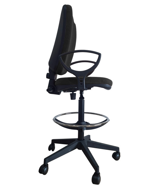 【Taburete de trabajo con brazos UDINE TABURETE】Compra Mejor Precio