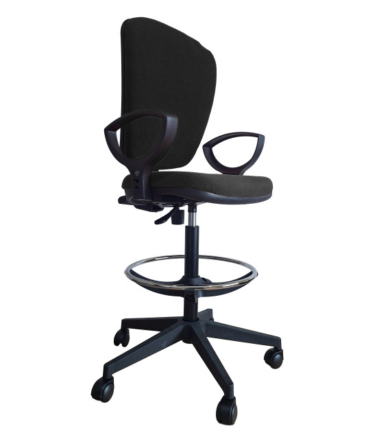 【Taburete de trabajo con brazos UDINE TABURETE】Compra Mejor Precio
