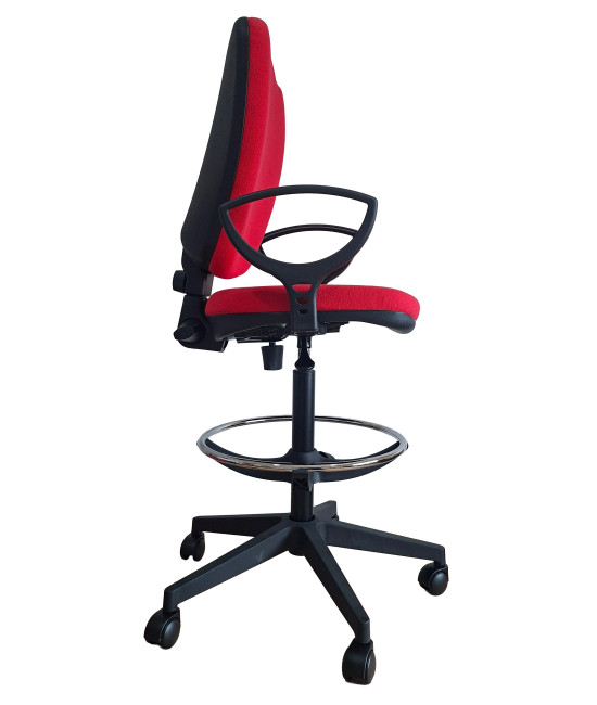【Taburete de trabajo con brazos UDINE TABURETE】Compra Mejor Precio