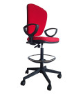 【Taburete de trabajo con brazos UDINE TABURETE】Compra Mejor Precio