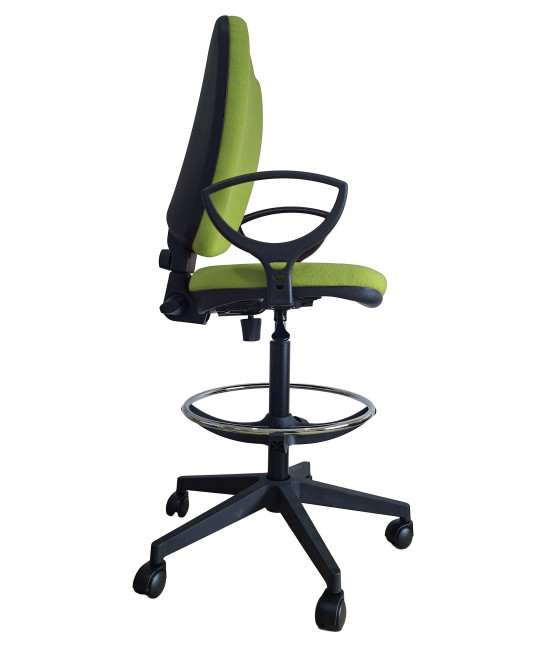 【Taburete de trabajo con brazos UDINE TABURETE】Compra Mejor Precio