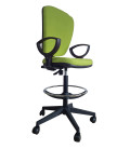 【Taburete de trabajo con brazos UDINE TABURETE】Compra Mejor Precio