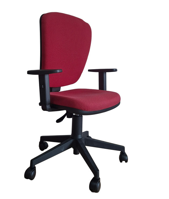 【Silla giratoria operativa, con brazos fijos UDINE-BF】Mejor Precio