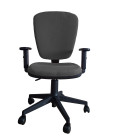 【Silla giratoria operativa, con brazos fijos UDINE-BF】Mejor Precio