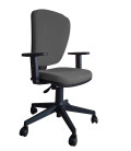 【Silla giratoria operativa, con brazos fijos UDINE-BF】Mejor Precio