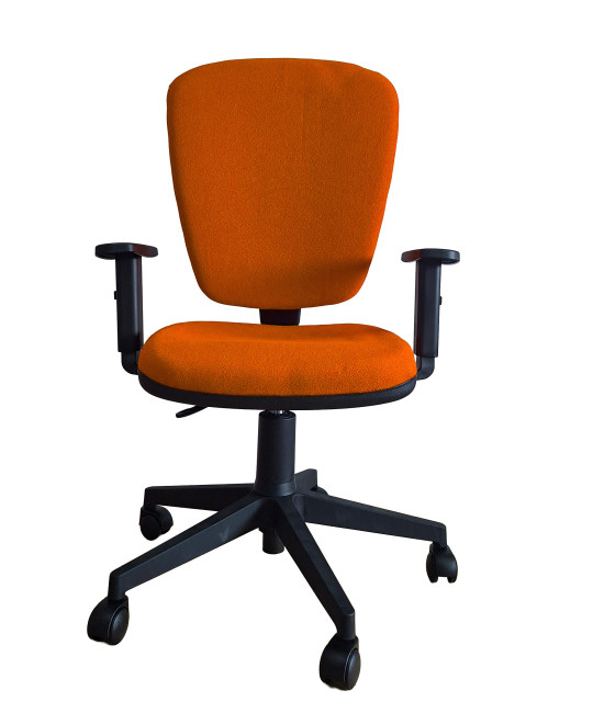 【Silla giratoria operativa, con brazos fijos UDINE-BF】Mejor Precio
