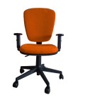 【Silla giratoria operativa, con brazos fijos UDINE-BF】Mejor Precio