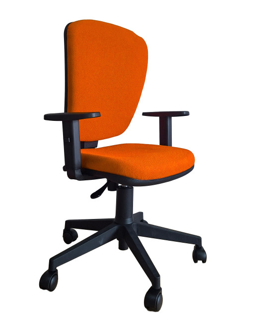 【Silla giratoria operativa, con brazos fijos UDINE-BF】Mejor Precio