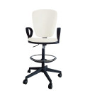 【Taburete de trabajo con brazos UDINE TABURETE】Compra Mejor Precio