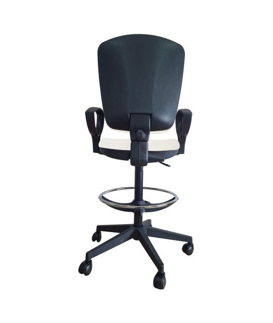 【Taburete de trabajo con brazos UDINE TABURETE】Compra Mejor Precio