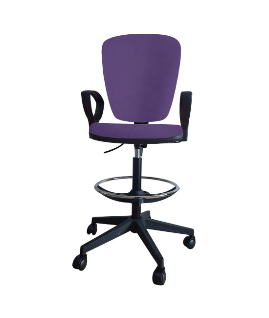 【Taburete de trabajo con brazos UDINE TABURETE】Compra Mejor Precio