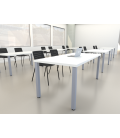 Mesa de FORMACIÓN PATA CUADRADA ML 140x60 cms ML