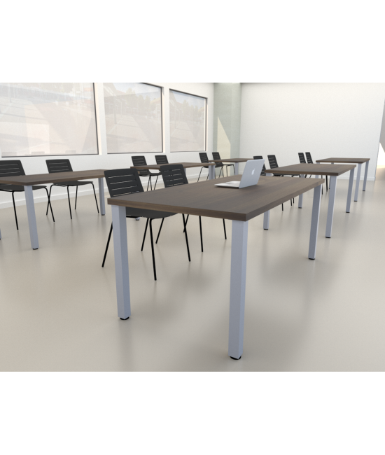 Mesa de FORMAÇÃO PATA CUADRADA 140x60 cms ML
