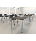 Mesa de FORMAÇÃO PATA CUADRADA 140x60 cms ML