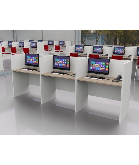 【Call Center Box 3 puestos】Mejor Calidad y Precio en Oficit