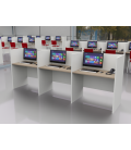 【Call Center Box 4 puestos】Mejor Calidad y Precio en Oficit