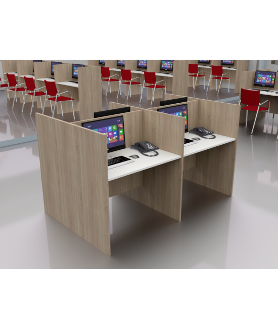 ▷ Comprar Call Center Box Doble 4 puestos de trabajo