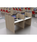 ▷ Comprar Call Center Box Doble 4 puestos de trabajo
