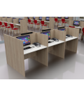 ▷ Call Center Box Doble 6 puestos de trabajo Mejor Calidad