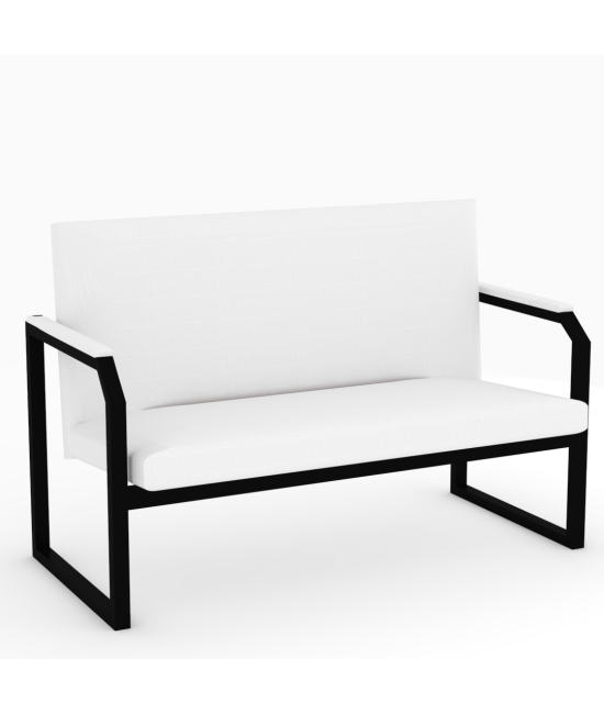 【Módulo para sala de espera】Sofá de 2 plazas para recepción. Módulo de 2 plazas.