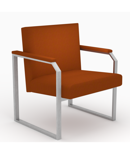 【Módulo para sala de espera】Sillón de 1 plaza para recepción. Módulo de 1 plaza.